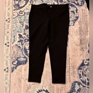 Banana Republic Factory slim fitting black pants. Size 12.